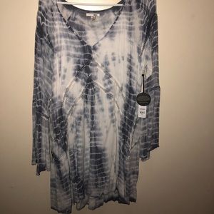 Amuse— tie dye dress